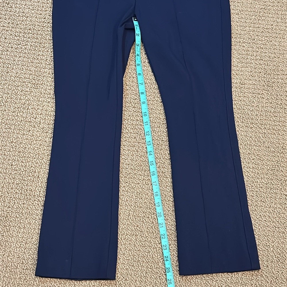 WHBM The Ankle Boot Pull On Front Pleat Pants size 4 Career Office Casual - Picture 14 of 15